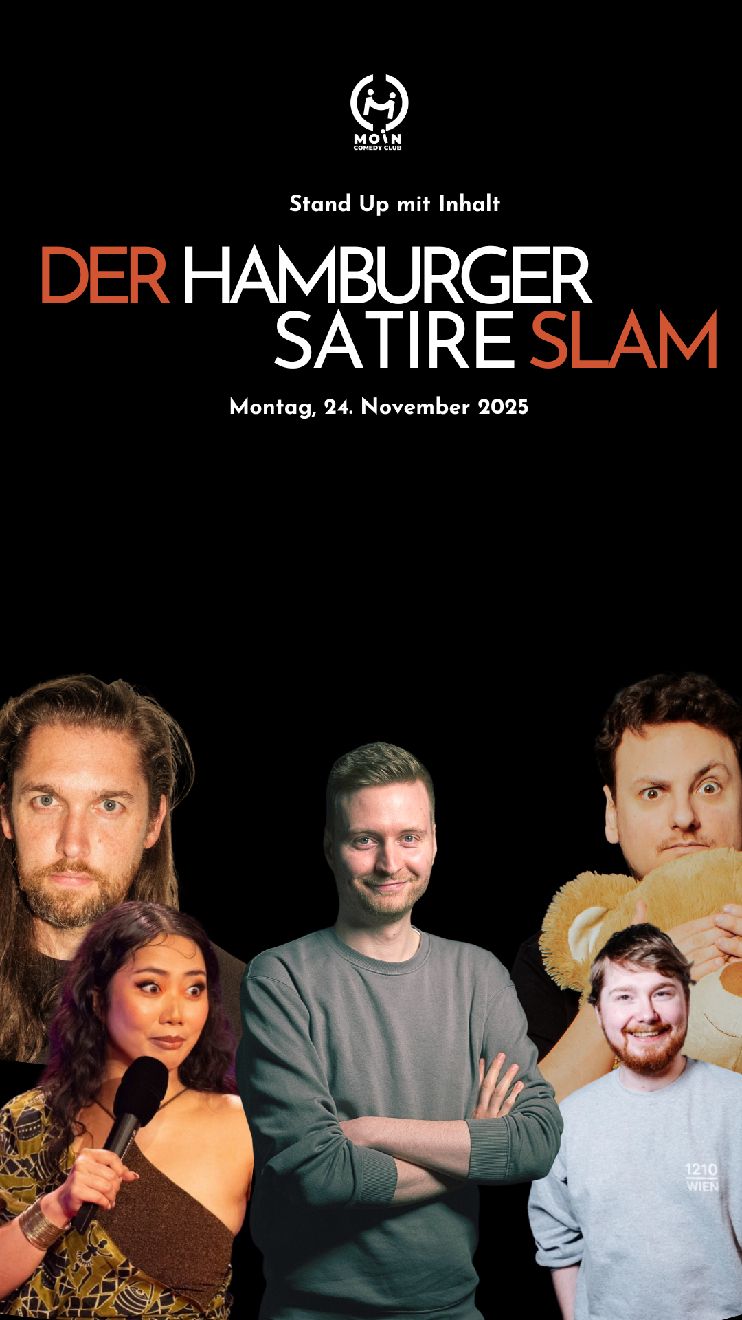 Moin Comedy Club - Der Hamburger Satire Slam - präsentiert vom Moin Comedy Club